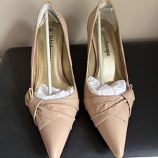 Ladies taupe shoes for sale  SOUTHAMPTON