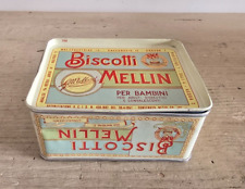 Vintage scatola latta usato  Fermo