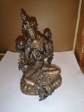 Avalokiteshvara buddha messing gebraucht kaufen  Oberschleißheim