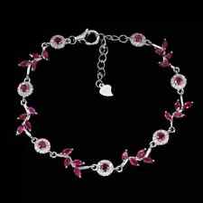 Silver bracelet pink for sale  INVERNESS