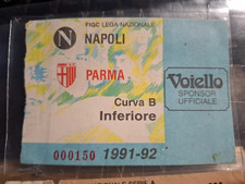 Biglietto ticket calcio usato  Casandrino