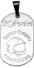 Pendentif acier personnalisé d'occasion  Jaux