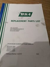 Bsa a50 a65 for sale  LEICESTER