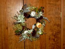 Wreath gold silver for sale  Wildomar
