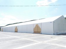 Hala namiotowa z PCV od Protan Elmark. 8,9m x 28m x 4m, używany na sprzedaż  PL