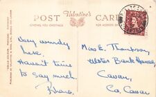 HISTÓRIA DA FAMÍLIA - CARTÃO POSTAL DE GENEALOGIA - THOMPSON - Co CAVAN ULSTER BANK HOUSE, usado comprar usado  Enviando para Brazil
