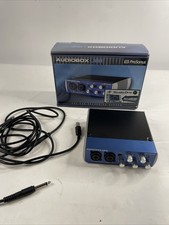 Interface de gravação PreSonus Audiobox USB 2x2 sem software Studio One comprar usado Interface de gravação PreSonus Audiobox USB 2x2 sem software Studio One comprar usado  Enviando para Brazil