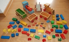 Holzspielzeug konvolut gebrauc gebraucht kaufen  Steinheim an der Murr