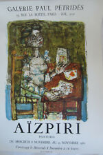 Paul aïzpiri affiche d'occasion  Rennes-