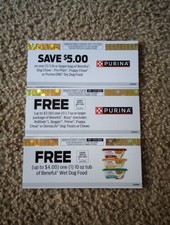 Purina coupons 12 for sale  Charlotte