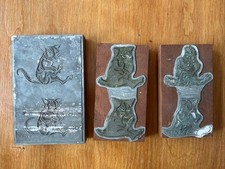 Vintage printing blocks. for sale  EYE
