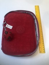 Estojo para lápis Kipling canetas grandes - 100 canetas estojo vermelho comprar usado  Enviando para Brazil