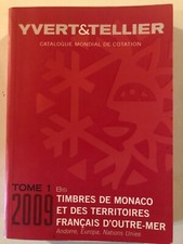 Catalogue yvert tellier d'occasion  Montluçon