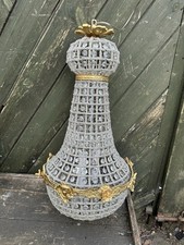 Glass gilt brass for sale  SOUTHSEA