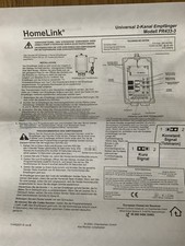 Homelink universal kanal gebraucht kaufen  Gummersbach