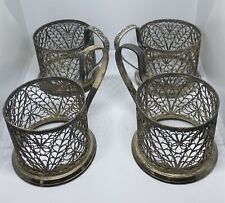 Podstakannik filigree metal for sale  Port Saint Lucie