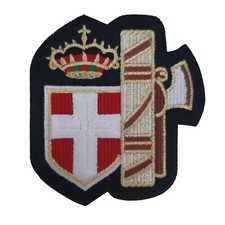 Toppa ricamata savoia usato  Buggiano