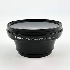Lente grande conversor Canon WD-H72 0.8X para filmadora Canon XH-A1 HDV comprar usado  Enviando para Brazil