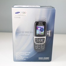 Raro Vintage Samsung SGH-E630C Telefone Olímpico Na Caixa Preto 2004 Em Todo o Mundo comprar usado  Enviando para Brazil