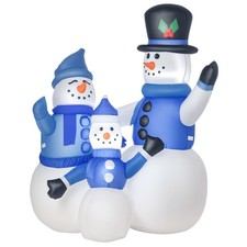 Homcom inflatable snowman for sale  GREENFORD