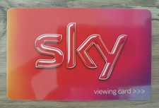 Sky viewing card for sale  BALA