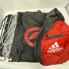 Usado, Mochila Under Amour Adidas Ecko com cordão bolsa de ginástica com zíper bolso pacote com 5 comprar usado  Enviando para Brazil