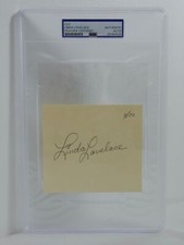 Linda lovelace signed for sale  Port Saint Lucie