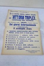 Manifesto manopole vittoria usato  Santena