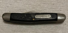 2 blade vintage frontier pocket knife for sale 2 blade vintage frontier pocket knife for sale Buckner
