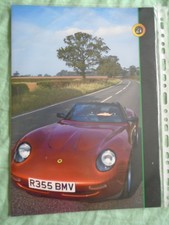 Caterham brochure c1997 for sale  KINGS LANGLEY