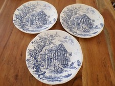 Lot assiettes plates d'occasion  Senozan