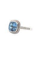 Bague blanc carats d'occasion  Paris X