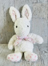 Pelúcia Carter’s White Bunny Rabbit rosa floral flores orelhas comprar usado  Enviando para Brazil
