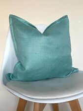 Pack turquoise cushion for sale  LONDON