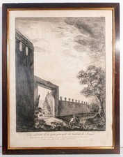 Stampa piranesi francesco usato  Torino