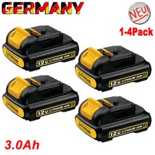 Używany, Akumulator litowo-jonowy DCB127-XJ do Dewalt 3,0 Ah 10,8 V DCB120 DCB121 DCB123 DCB125 DE na sprzedaż  Wysyłka do Poland