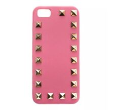 Usado, Capa de celular VALENTINO GARAVANI couro rosa para iPhone 5/5S Rockstuds  comprar usado  Enviando para Brazil