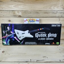 Guitar Hero II Xbox 360 Xplorer guitarra sem alça na caixa com fio redoctane - Testado! comprar usado  Enviando para Brazil