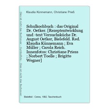 Schulkochbuch riginal etker gebraucht kaufen Schulkochbuch riginal etker gebraucht kaufen  Buttenwiesen