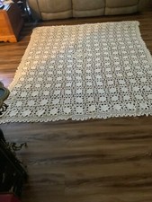 Ivory crocheted bed for sale  Camden Wyoming