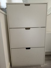 Ikea white shoe for sale  THORNTON HEATH