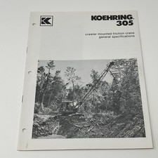 Koehring 305 crawler for sale  Albert Lea