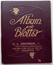 1909 advertising album for sale  NORWICH