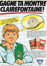 Publicité advertising 1986 d'occasion  Raimbeaucourt
