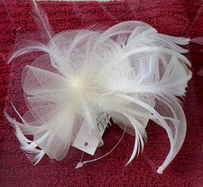 Fascinator kopfschmuck federn gebraucht kaufen  Maintal