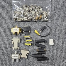 Lote Adaptador de TV a cabo áudio vídeo RCA coaxial VGA conector divisor trocador de gênero comprar usado  Enviando para Brazil