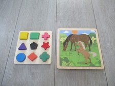 Puzzle bois chevaux d'occasion  Conflans-Sainte-Honorine