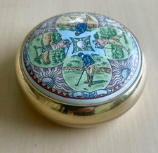 Staffordshire enamels golfers for sale  UK