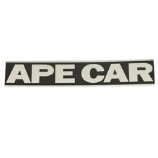 Targhetta ape car usato  Sarno