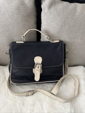 Navy cream leather for sale  NORTHWOOD